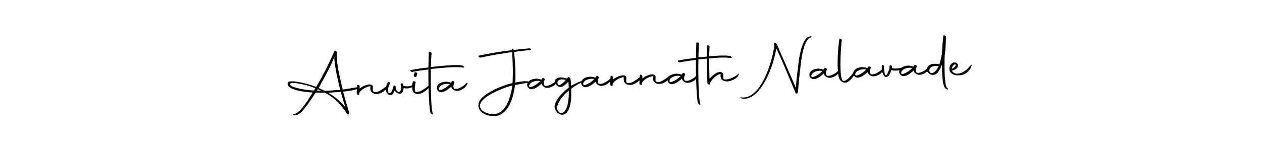 Autography-DOLnW is a professional signature style that is perfect for those who want to add a touch of class to their signature. It is also a great choice for those who want to make their signature more unique. Get Anwita Jagannath Nalavade name to fancy signature for free. Anwita Jagannath Nalavade signature style 10 images and pictures png