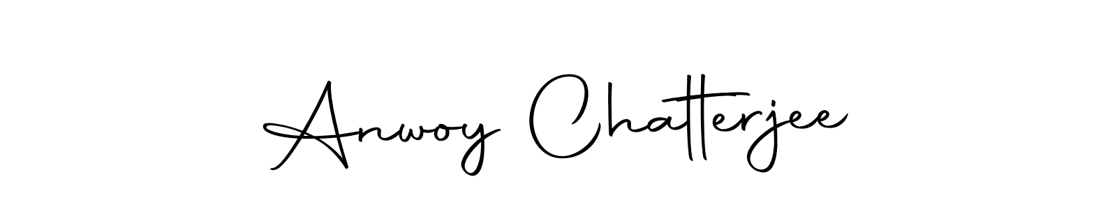 Make a beautiful signature design for name Anwoy Chatterjee. With this signature (Autography-DOLnW) style, you can create a handwritten signature for free. Anwoy Chatterjee signature style 10 images and pictures png