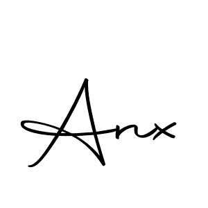 Design your own signature with our free online signature maker. With this signature software, you can create a handwritten (Autography-DOLnW) signature for name Anx. Anx signature style 10 images and pictures png