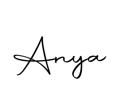 Make a beautiful signature design for name Anya. With this signature (Autography-DOLnW) style, you can create a handwritten signature for free. Anya signature style 10 images and pictures png