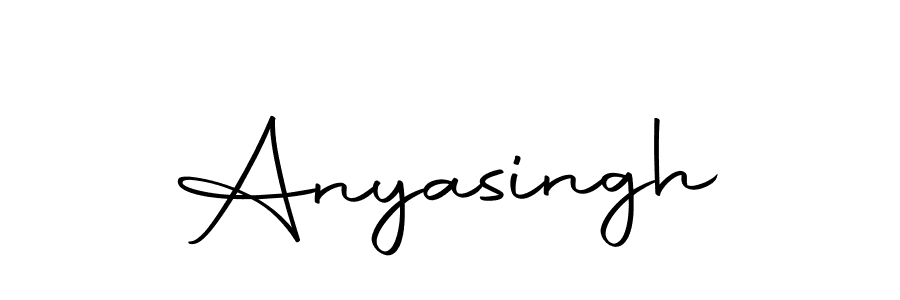 Anyasingh stylish signature style. Best Handwritten Sign (Autography-DOLnW) for my name. Handwritten Signature Collection Ideas for my name Anyasingh. Anyasingh signature style 10 images and pictures png