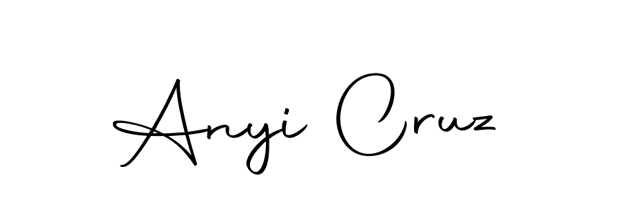 Also we have Anyi Cruz name is the best signature style. Create professional handwritten signature collection using Autography-DOLnW autograph style. Anyi Cruz signature style 10 images and pictures png