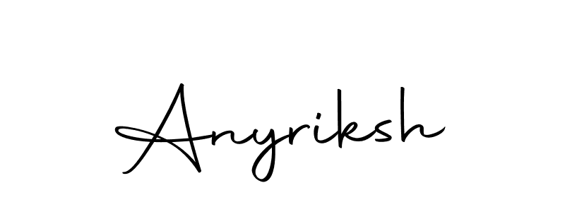 Here are the top 10 professional signature styles for the name Anyriksh. These are the best autograph styles you can use for your name. Anyriksh signature style 10 images and pictures png