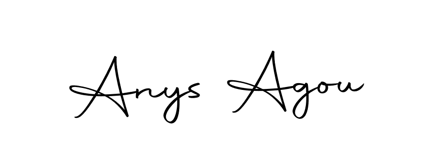 Also You can easily find your signature by using the search form. We will create Anys Agou name handwritten signature images for you free of cost using Autography-DOLnW sign style. Anys Agou signature style 10 images and pictures png