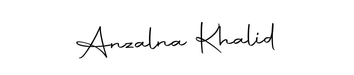 How to Draw Anzalna Khalid signature style? Autography-DOLnW is a latest design signature styles for name Anzalna Khalid. Anzalna Khalid signature style 10 images and pictures png