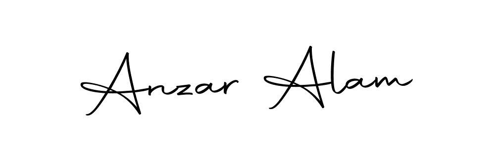 Anzar Alam stylish signature style. Best Handwritten Sign (Autography-DOLnW) for my name. Handwritten Signature Collection Ideas for my name Anzar Alam. Anzar Alam signature style 10 images and pictures png