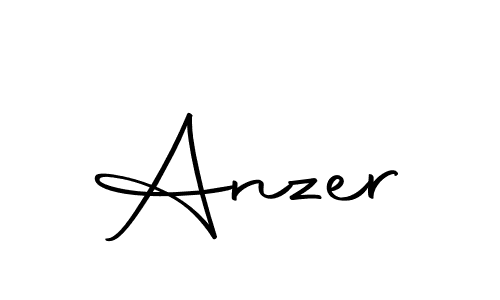 Here are the top 10 professional signature styles for the name Anzer. These are the best autograph styles you can use for your name. Anzer signature style 10 images and pictures png