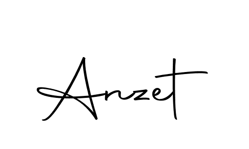 Make a beautiful signature design for name Anzet. Use this online signature maker to create a handwritten signature for free. Anzet signature style 10 images and pictures png