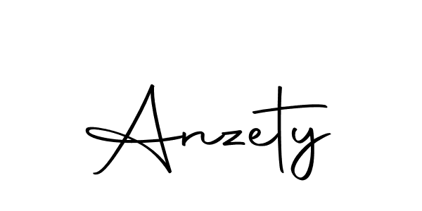 You should practise on your own different ways (Autography-DOLnW) to write your name (Anzety) in signature. don't let someone else do it for you. Anzety signature style 10 images and pictures png