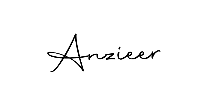 How to make Anzieer signature? Autography-DOLnW is a professional autograph style. Create handwritten signature for Anzieer name. Anzieer signature style 10 images and pictures png