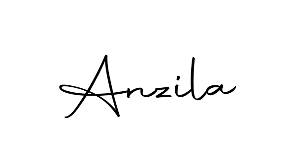 You should practise on your own different ways (Autography-DOLnW) to write your name (Anzila) in signature. don't let someone else do it for you. Anzila signature style 10 images and pictures png