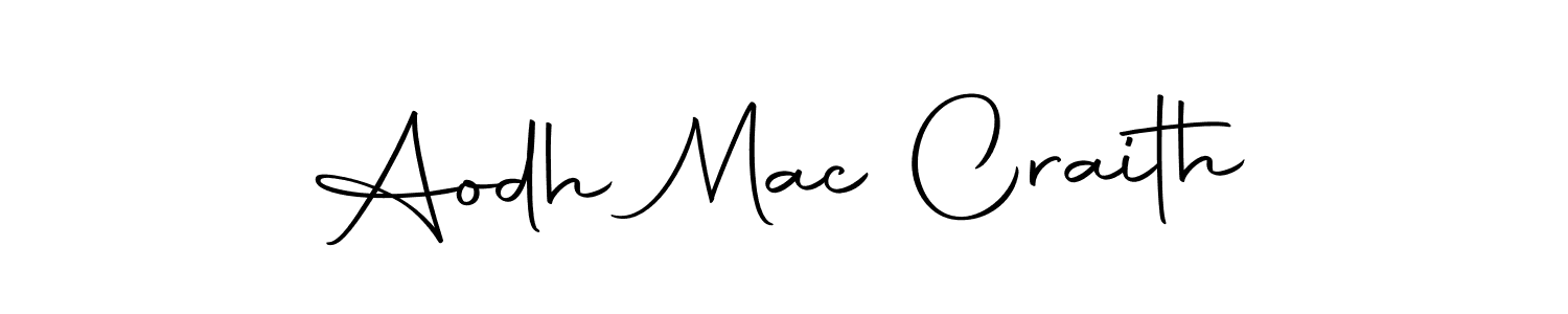 Use a signature maker to create a handwritten signature online. With this signature software, you can design (Autography-DOLnW) your own signature for name Aodh Mac Craith. Aodh Mac Craith signature style 10 images and pictures png