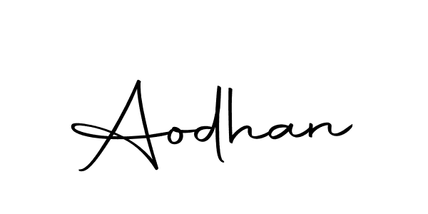 Create a beautiful signature design for name Aodhan. With this signature (Autography-DOLnW) fonts, you can make a handwritten signature for free. Aodhan signature style 10 images and pictures png