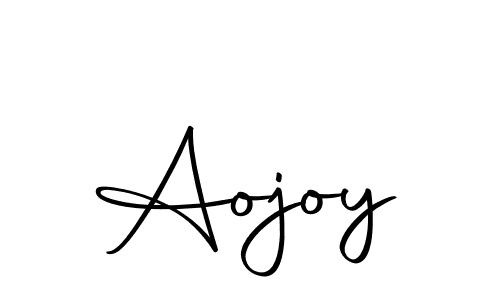 if you are searching for the best signature style for your name Aojoy. so please give up your signature search. here we have designed multiple signature styles  using Autography-DOLnW. Aojoy signature style 10 images and pictures png