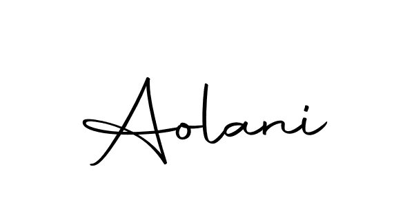 Here are the top 10 professional signature styles for the name Aolani. These are the best autograph styles you can use for your name. Aolani signature style 10 images and pictures png