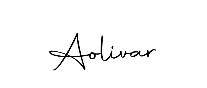 You should practise on your own different ways (Autography-DOLnW) to write your name (Aolivar) in signature. don't let someone else do it for you. Aolivar signature style 10 images and pictures png