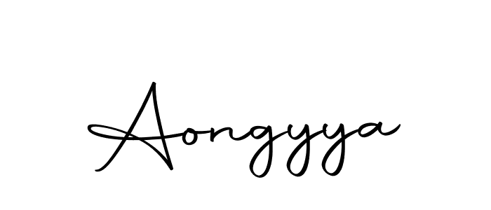 The best way (Autography-DOLnW) to make a short signature is to pick only two or three words in your name. The name Aongyya include a total of six letters. For converting this name. Aongyya signature style 10 images and pictures png