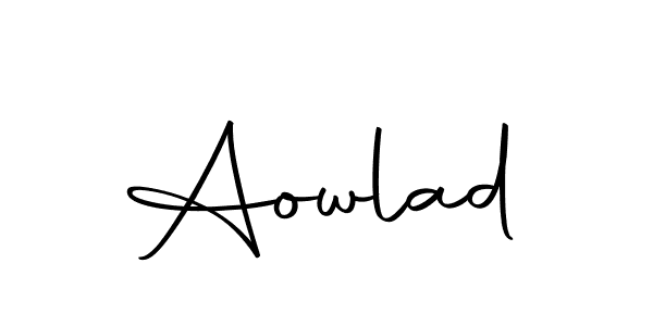 How to make Aowlad signature? Autography-DOLnW is a professional autograph style. Create handwritten signature for Aowlad name. Aowlad signature style 10 images and pictures png