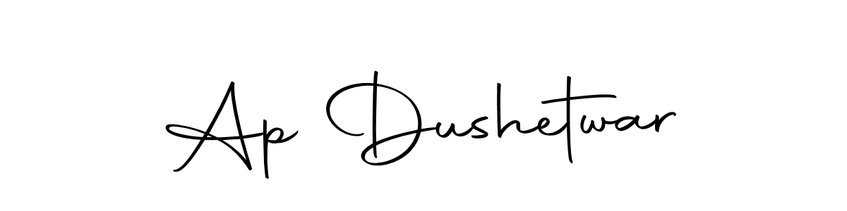 Ap Dushetwar stylish signature style. Best Handwritten Sign (Autography-DOLnW) for my name. Handwritten Signature Collection Ideas for my name Ap Dushetwar. Ap Dushetwar signature style 10 images and pictures png