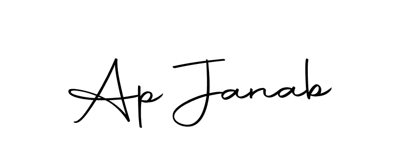Design your own signature with our free online signature maker. With this signature software, you can create a handwritten (Autography-DOLnW) signature for name Ap Janab. Ap Janab signature style 10 images and pictures png
