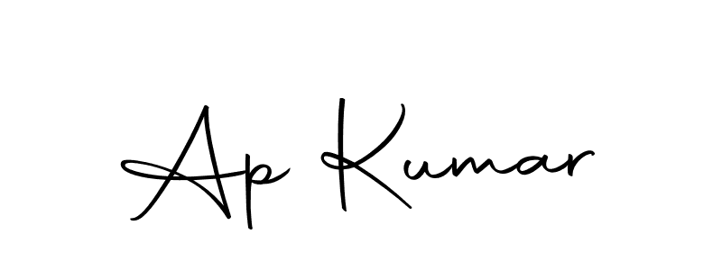 How to make Ap Kumar signature? Autography-DOLnW is a professional autograph style. Create handwritten signature for Ap Kumar name. Ap Kumar signature style 10 images and pictures png
