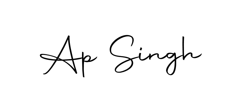 Design your own signature with our free online signature maker. With this signature software, you can create a handwritten (Autography-DOLnW) signature for name Ap Singh. Ap Singh signature style 10 images and pictures png