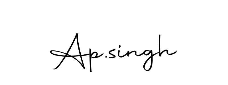 You can use this online signature creator to create a handwritten signature for the name Ap.singh. This is the best online autograph maker. Ap.singh signature style 10 images and pictures png
