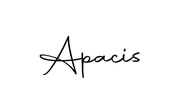 You should practise on your own different ways (Autography-DOLnW) to write your name (Apacis) in signature. don't let someone else do it for you. Apacis signature style 10 images and pictures png
