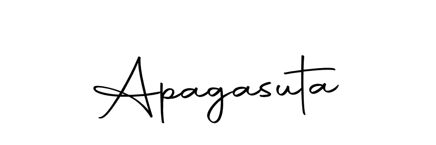 Use a signature maker to create a handwritten signature online. With this signature software, you can design (Autography-DOLnW) your own signature for name Apagasuta. Apagasuta signature style 10 images and pictures png