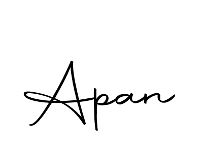 Create a beautiful signature design for name Apan. With this signature (Autography-DOLnW) fonts, you can make a handwritten signature for free. Apan signature style 10 images and pictures png