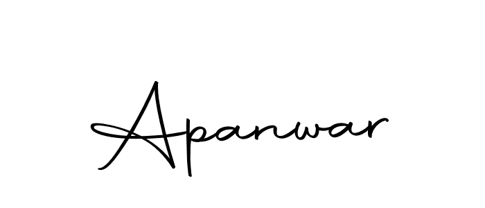 Here are the top 10 professional signature styles for the name Apanwar. These are the best autograph styles you can use for your name. Apanwar signature style 10 images and pictures png