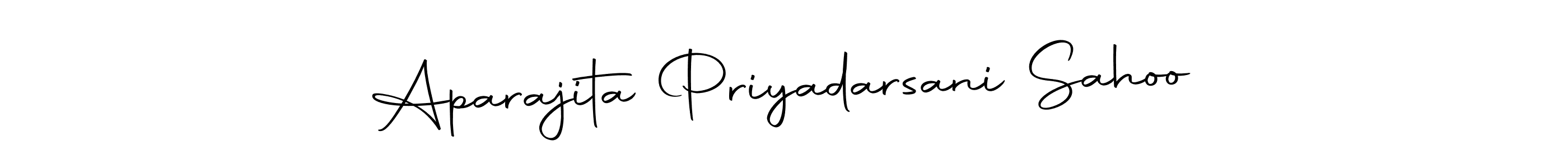 Make a beautiful signature design for name Aparajita Priyadarsani Sahoo. With this signature (Autography-DOLnW) style, you can create a handwritten signature for free. Aparajita Priyadarsani Sahoo signature style 10 images and pictures png