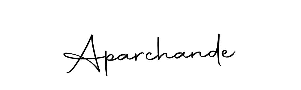 How to make Aparchande name signature. Use Autography-DOLnW style for creating short signs online. This is the latest handwritten sign. Aparchande signature style 10 images and pictures png