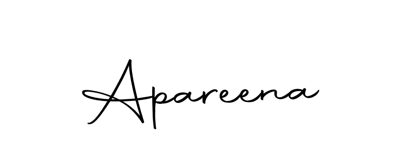 How to make Apareena signature? Autography-DOLnW is a professional autograph style. Create handwritten signature for Apareena name. Apareena signature style 10 images and pictures png