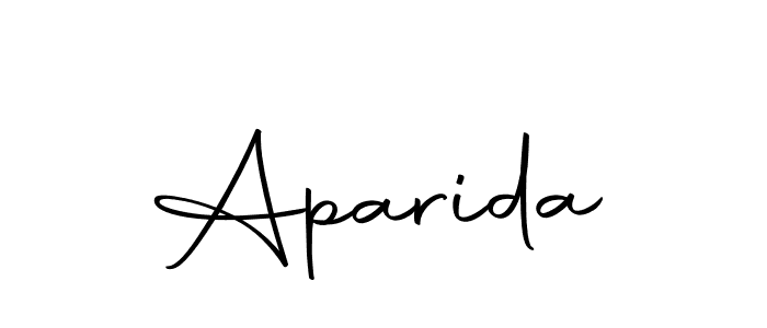 Make a beautiful signature design for name Aparida. Use this online signature maker to create a handwritten signature for free. Aparida signature style 10 images and pictures png