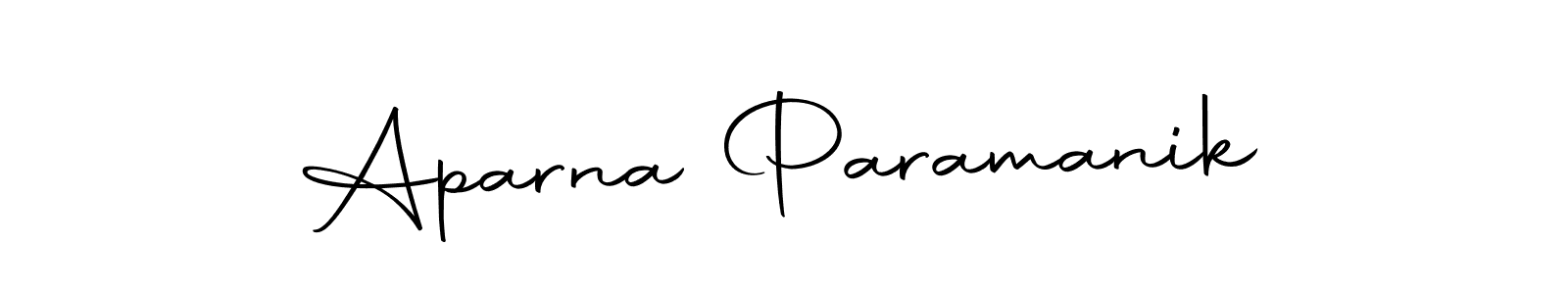 How to make Aparna Paramanik signature? Autography-DOLnW is a professional autograph style. Create handwritten signature for Aparna Paramanik name. Aparna Paramanik signature style 10 images and pictures png