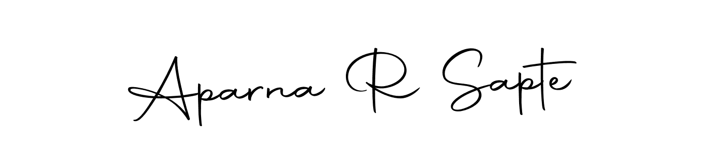 This is the best signature style for the Aparna R Sapte name. Also you like these signature font (Autography-DOLnW). Mix name signature. Aparna R Sapte signature style 10 images and pictures png