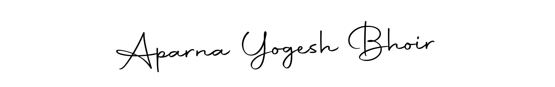 You can use this online signature creator to create a handwritten signature for the name Aparna Yogesh Bhoir. This is the best online autograph maker. Aparna Yogesh Bhoir signature style 10 images and pictures png