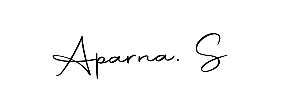 How to make Aparna. S signature? Autography-DOLnW is a professional autograph style. Create handwritten signature for Aparna. S name. Aparna. S signature style 10 images and pictures png