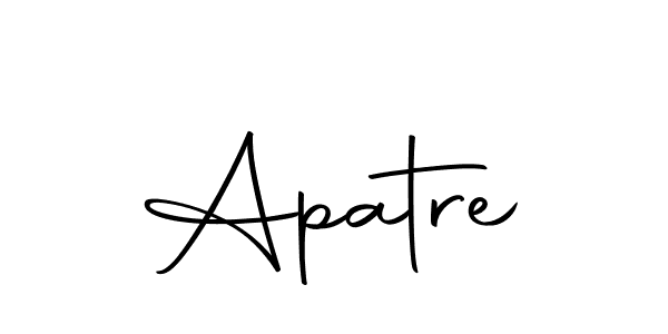 The best way (Autography-DOLnW) to make a short signature is to pick only two or three words in your name. The name Apatre include a total of six letters. For converting this name. Apatre signature style 10 images and pictures png