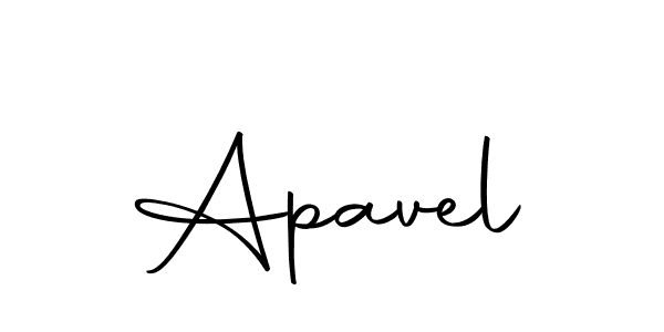 You should practise on your own different ways (Autography-DOLnW) to write your name (Apavel) in signature. don't let someone else do it for you. Apavel signature style 10 images and pictures png