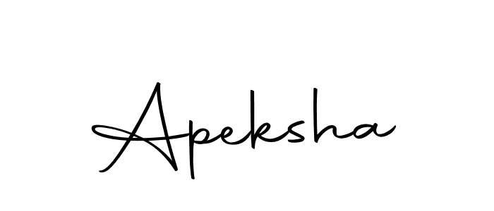 Make a beautiful signature design for name Apeksha. Use this online signature maker to create a handwritten signature for free. Apeksha signature style 10 images and pictures png