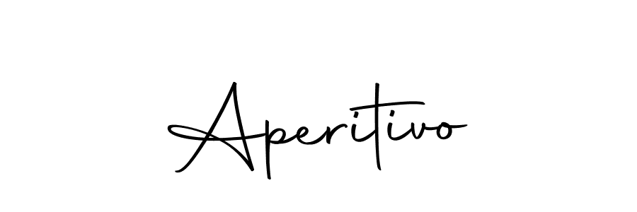 How to make Aperitivo signature? Autography-DOLnW is a professional autograph style. Create handwritten signature for Aperitivo name. Aperitivo signature style 10 images and pictures png