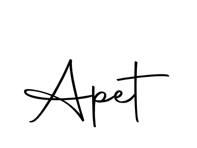 The best way (Autography-DOLnW) to make a short signature is to pick only two or three words in your name. The name Apet include a total of six letters. For converting this name. Apet signature style 10 images and pictures png