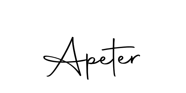 Apeter stylish signature style. Best Handwritten Sign (Autography-DOLnW) for my name. Handwritten Signature Collection Ideas for my name Apeter. Apeter signature style 10 images and pictures png