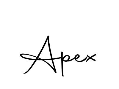 Create a beautiful signature design for name Apex. With this signature (Autography-DOLnW) fonts, you can make a handwritten signature for free. Apex signature style 10 images and pictures png