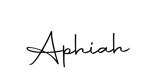 Create a beautiful signature design for name Aphiah. With this signature (Autography-DOLnW) fonts, you can make a handwritten signature for free. Aphiah signature style 10 images and pictures png