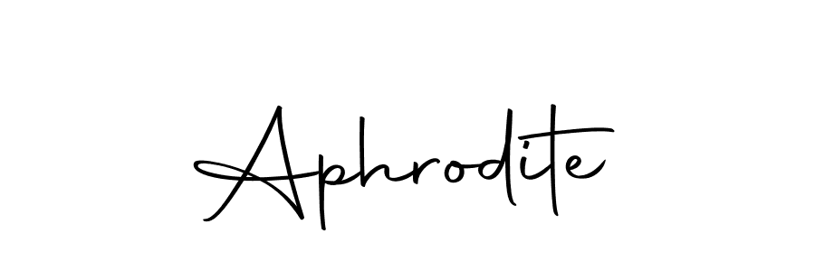 Make a beautiful signature design for name Aphrodite. With this signature (Autography-DOLnW) style, you can create a handwritten signature for free. Aphrodite signature style 10 images and pictures png
