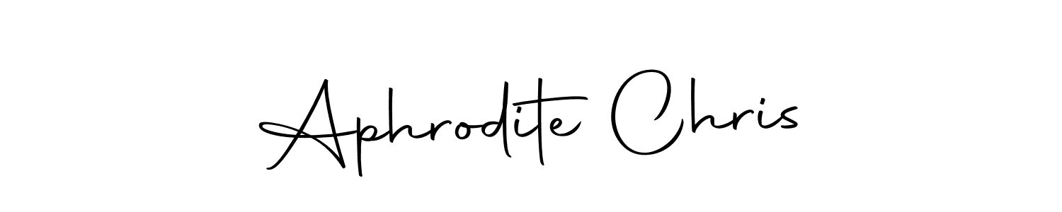Check out images of Autograph of Aphrodite Chris name. Actor Aphrodite Chris Signature Style. Autography-DOLnW is a professional sign style online. Aphrodite Chris signature style 10 images and pictures png