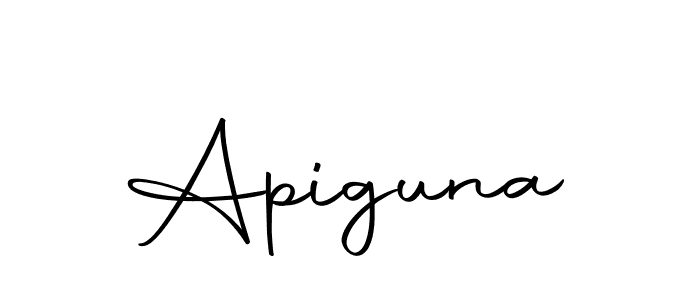 Use a signature maker to create a handwritten signature online. With this signature software, you can design (Autography-DOLnW) your own signature for name Apiguna. Apiguna signature style 10 images and pictures png